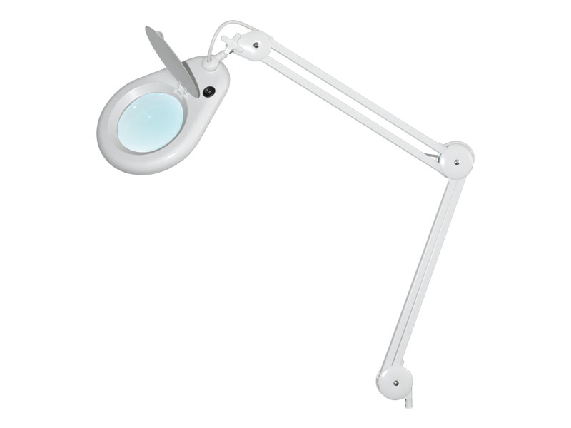 Лампа-лупа мод. 8066-А LED 3D, крепление к столу