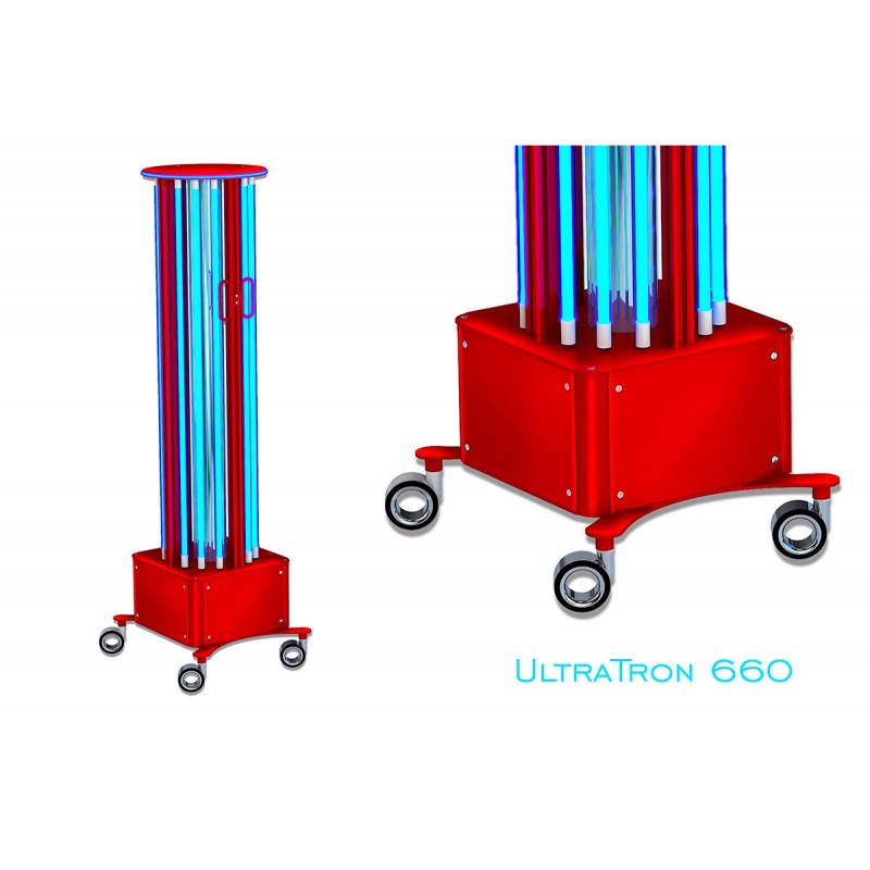Бактерицидный облучатель UltraTron-660W на 12 ламп