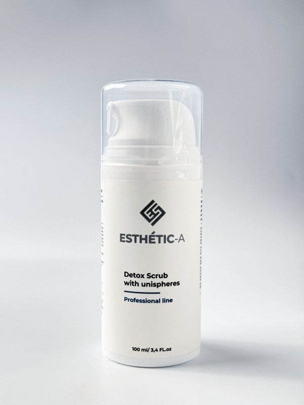 Esthetic-A Скраб детокс з юнісферами / Detox scrub with unispheres 100ml