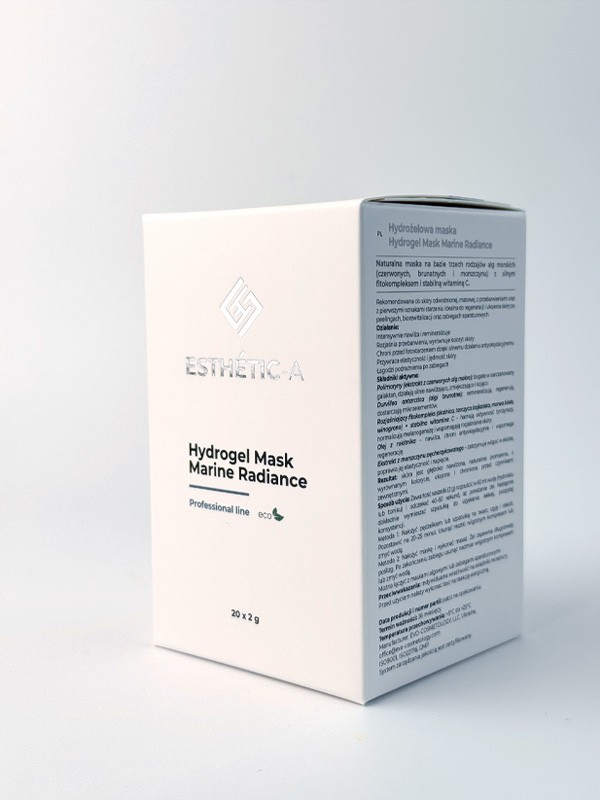 ESTHETIC-A Гідрогелева маска / Нydrogel Mask Marine Radiance 20x2g