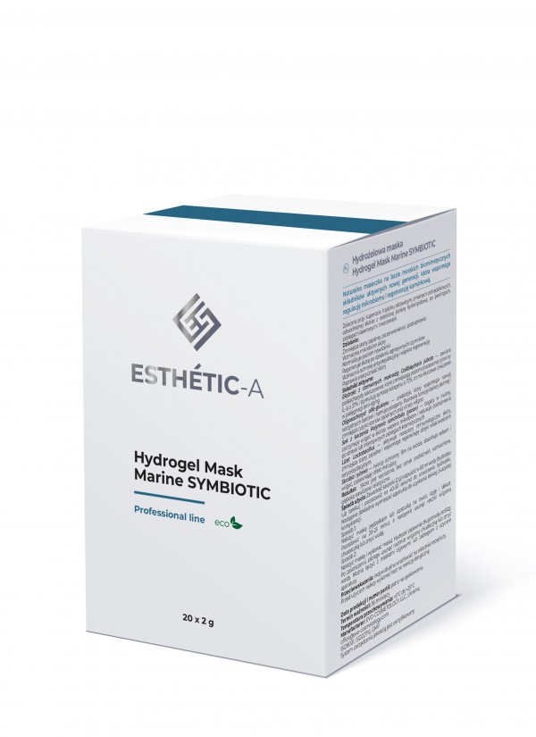 ESTHETIC-A Гидрогелевая маска / Нydrogel Mask Marine SYMBIOTIC 20x2g